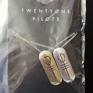 Twenty one pilots BFF necklace
